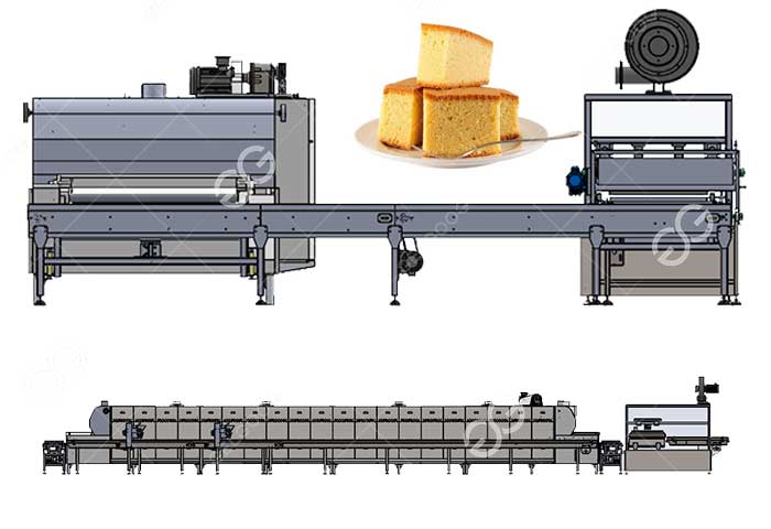 Automatic Machine for Sponge Cakes