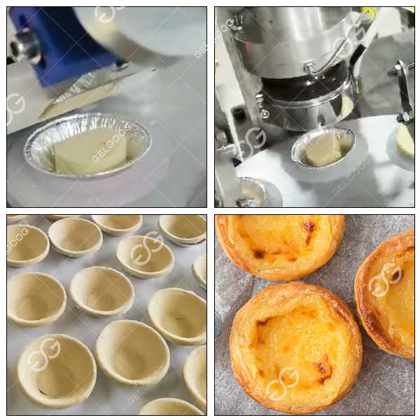 Egg Tart Making Machine Process