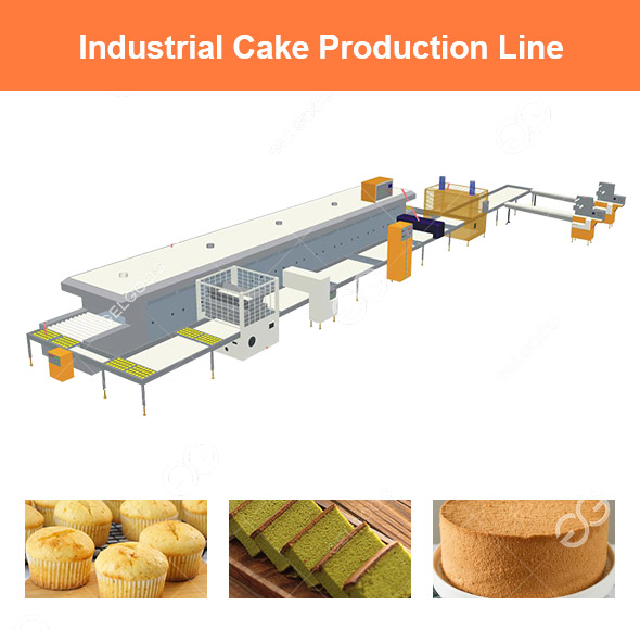 Industrial Cake Production Line