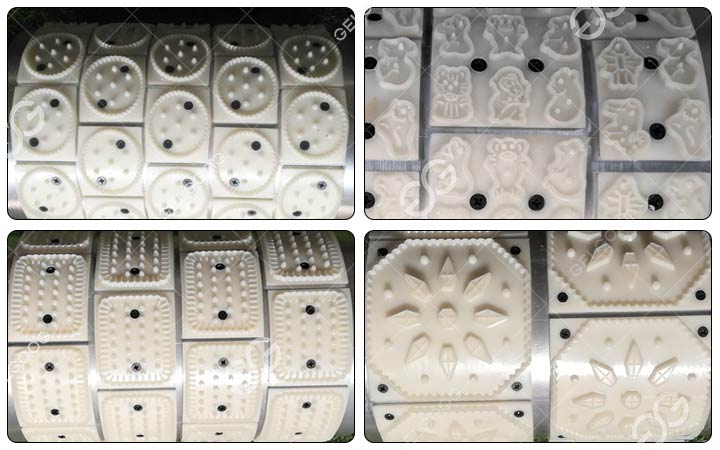 Biscuit Machine with Different Molds