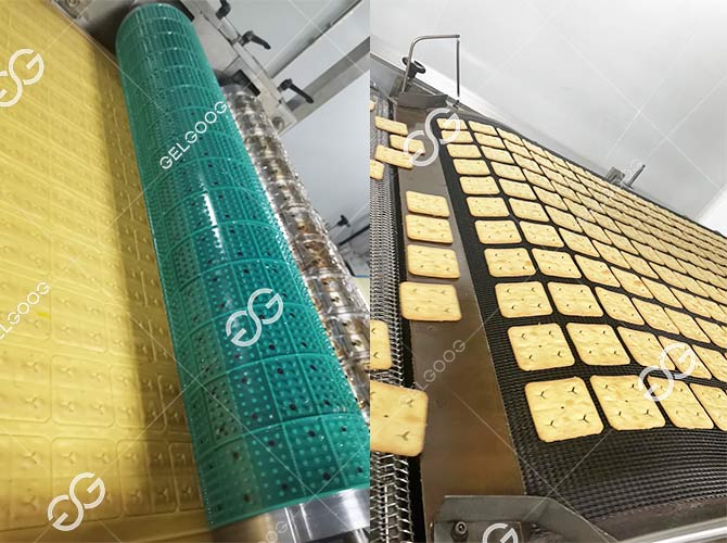 Linha de produção de biscoitos para venda
